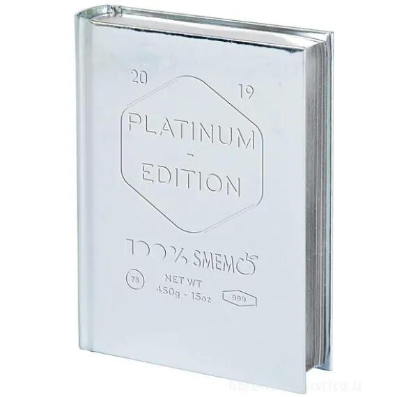 Smemoranda 2019. Diario Smemo 16 mesi medium Special Edition Platino