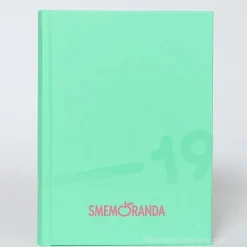 Smemoranda 2019. Diario Smemo 16 mesi large. Turchese e rosa