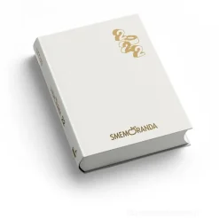 Smemoranda 2022. Diario Smemo 16 mesi medium. Bianco e oro