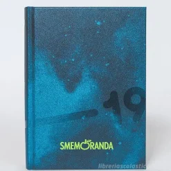 Smemoranda 2019. Diario Smemo 16 mesi large. Blu e lime