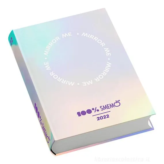 Smemoranda 2022. Diario Smemo 16 mesi large. Special Edition Mirror me. Blu