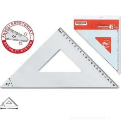 Squadra 45 gradi Profil Aluminium 30 cm