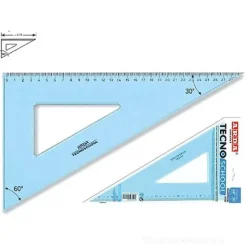 Squadra 60 gradi TecnoSchool 30 cm