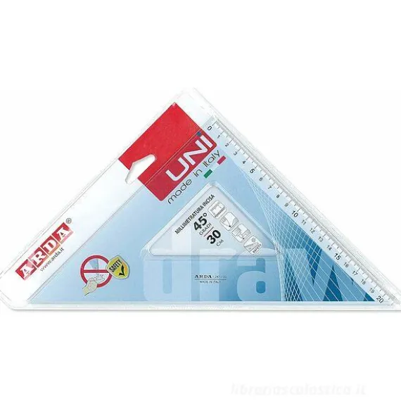 Squadra 45 gradi Uni cm 30