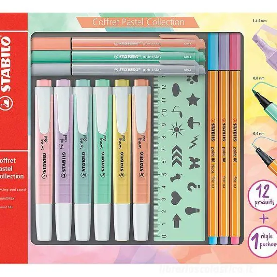 Stabilo Pastel Collection Set 13 pezzi