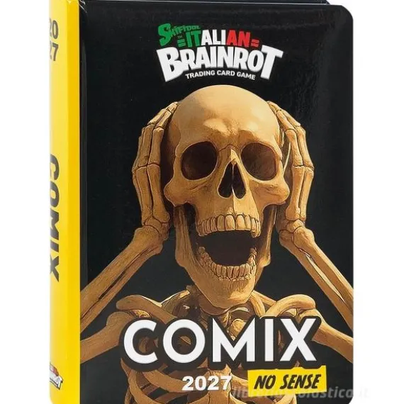 Super diario datato Comix 13 Mesi 2026-2027 Skeleton Skifidol Brainrot (75841SK)
