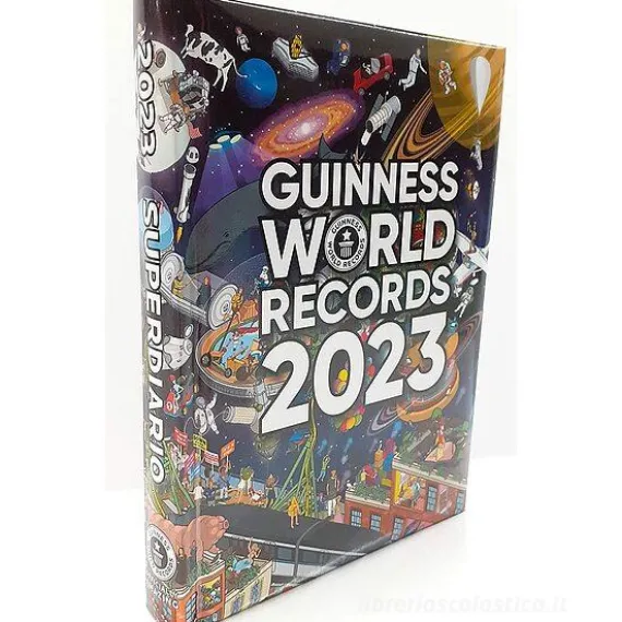 Superdiario Guinness World Records 2023. Diario agenda 12 mesi