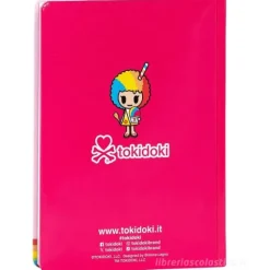Superdiario Standard Datato Fuxia Tokidoki - Diario scolastico 2026-2027