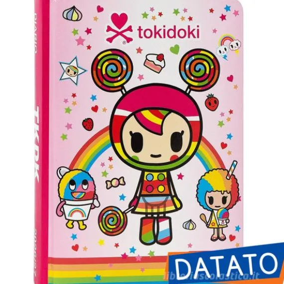 Superdiario Standard Datato Fuxia Tokidoki - Diario scolastico 2026-2027