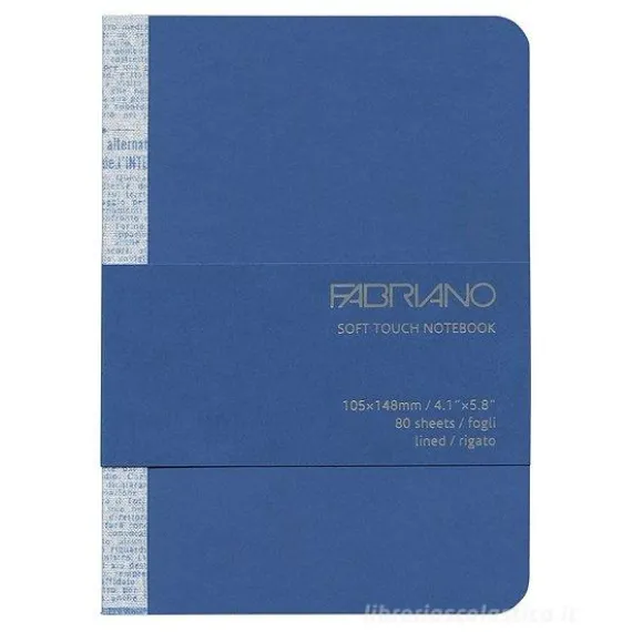 Taccuino Soft Touch Notebook A6 righe