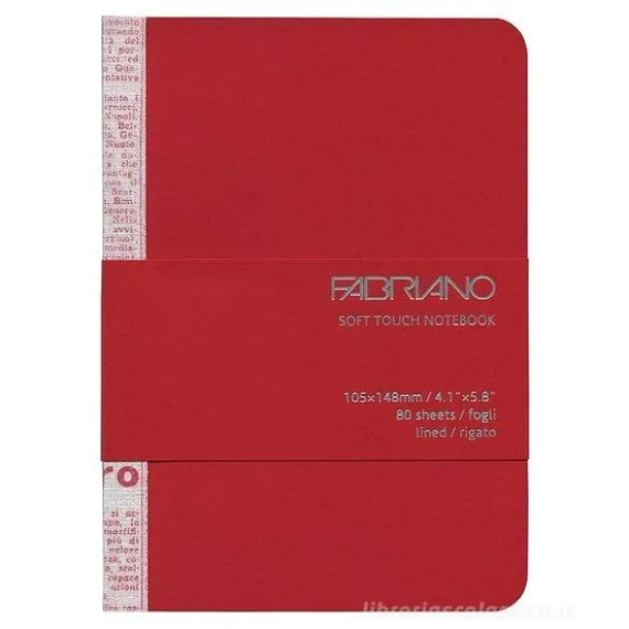 Taccuino Soft Touch Notebook A6 righe