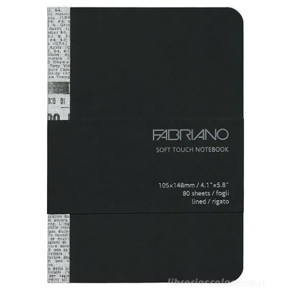 Taccuino Soft Touch Notebook A6 righe
