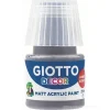 Tempera acrilico Giotto Decor ml 25 grigio scuro