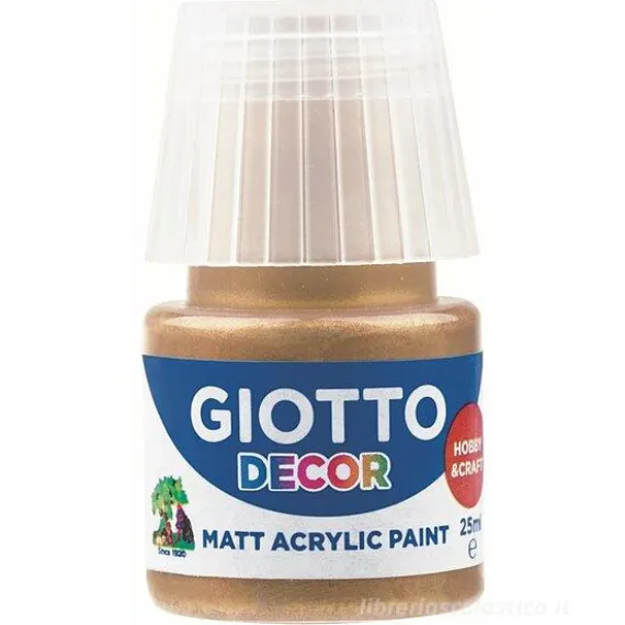Tempera acrilico Giotto Decor ml 25 oro
