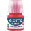 Tempera acrilico Giotto Decor ml 25 rosso scarlatto