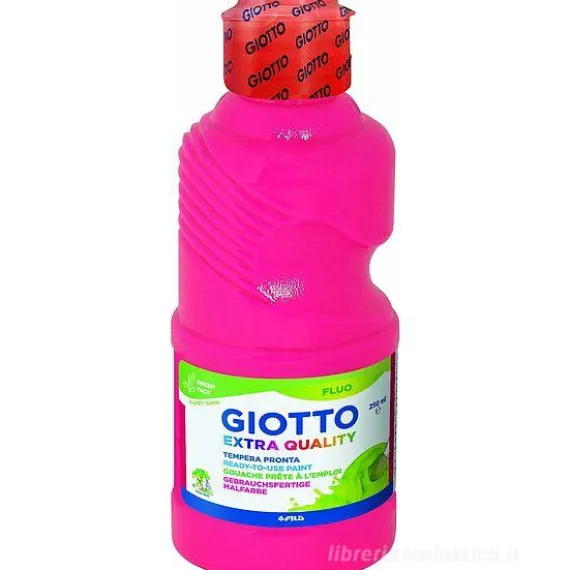 Tempera Giotto Extra Quality ml 250 fluo rosa