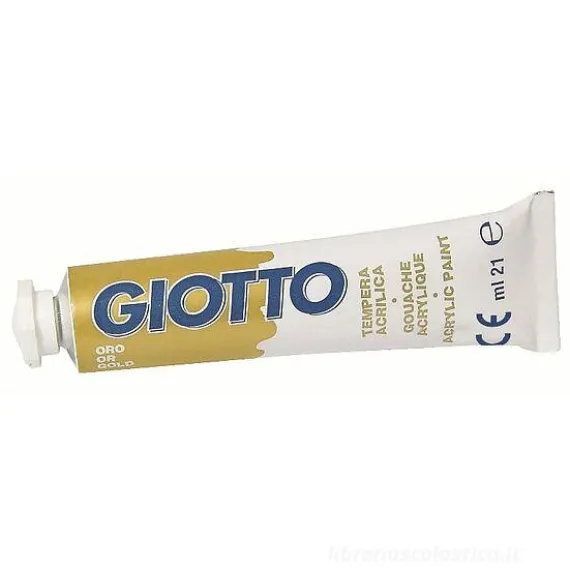 Tempera Giotto tubo ml 21 oro