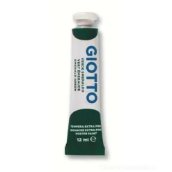 Tempera Giotto tubo ml 12 verde smeraldo