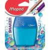 Temperamatite a due fori Shaker (colori assortiti)
