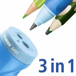 Temperamatite a 3 fori con serbatoio per mancini Easy