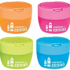 Temperamatite con serbatoio a 2 fori Minion (colori assortiti)
