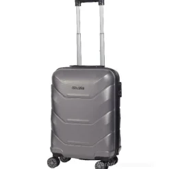 Trolley cabina rigido grigio cm 55x40x20 (78155)