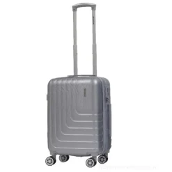 Trolley cabina rigido silver cm 55x40x20 (92757)