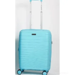 Trolley cabina rigido turchese cm 55x40x20 (38256)
