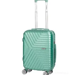 Trolley cabina rigido verde chiaro cm 50x40x20 (28557)
