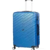 Trolley rigido blu cm 76x48x30 (79176)