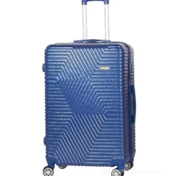 Trolley rigido blu scuro cm 78x48x28 (48276)
