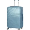 Trolley rigido celeste cm 76x53x26 (28576)
