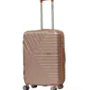 Trolley rigido rosa antico cm 66x47x26 (28573)
