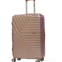 Trolley rigido rosa antico cm 76x53x28 (28578)