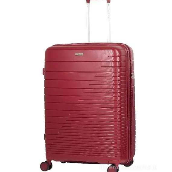Trolley rigido rosso cm 75x50x30 (38277)