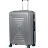 Trolley rigido silver cm 77x52x31 (68977)