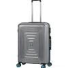 Trolley rigido silver cm 66x48x27 (68972)
