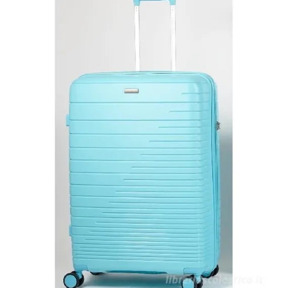 Trolley rigido turchese cm 75x50x30 (38276)