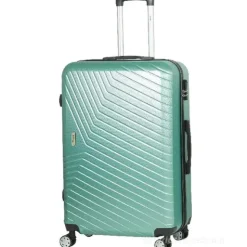 Trolley rigido verde acqua cm 78x48x28 (23477)