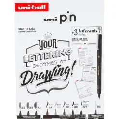 Uni Pin Lettering Starter Kit