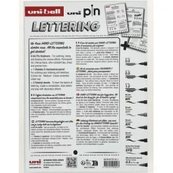 Uni Pin Lettering Starter Kit