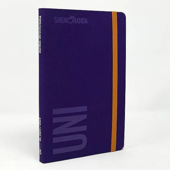 Uni Smemoranda 2023. Agenda 13 mesi settimanale. Viola