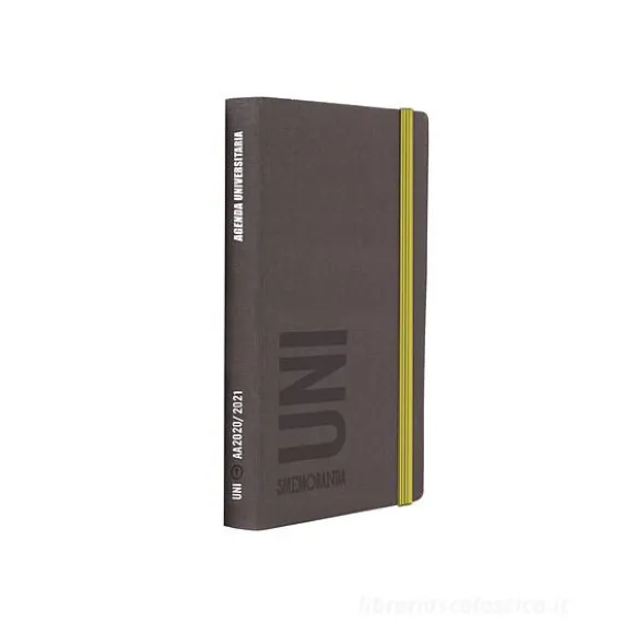 Uni Smemoranda 2021. Agenda 16 mesi settimanale grigio