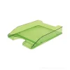 Vaschetta porta corrispondenza verde trasparente cm 34x25
