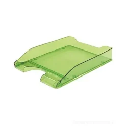 Vaschetta porta corrispondenza verde trasparente cm 34x25