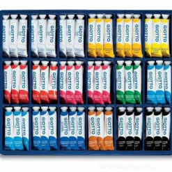 Vetrinetta 108 colori a tempera Giotto ml 21