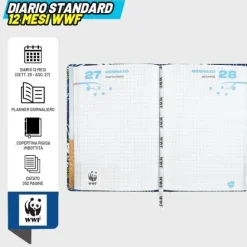 WWF Diario fotografico scuola 2026-2027 Squalo