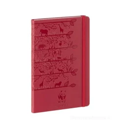 WWF Week 2021. Agenda 12 mesi large. Rosso