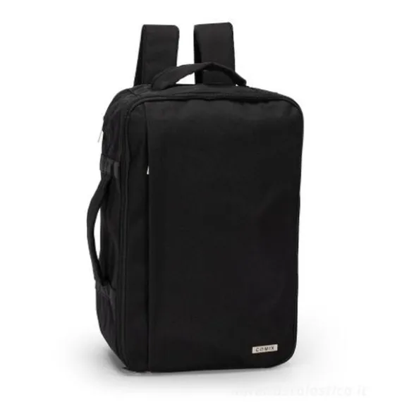 Zaino Comix Travel Backpack Monocolore Nero