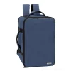 Zaino Comix Travel Backpack Monocolore Dusty Blue